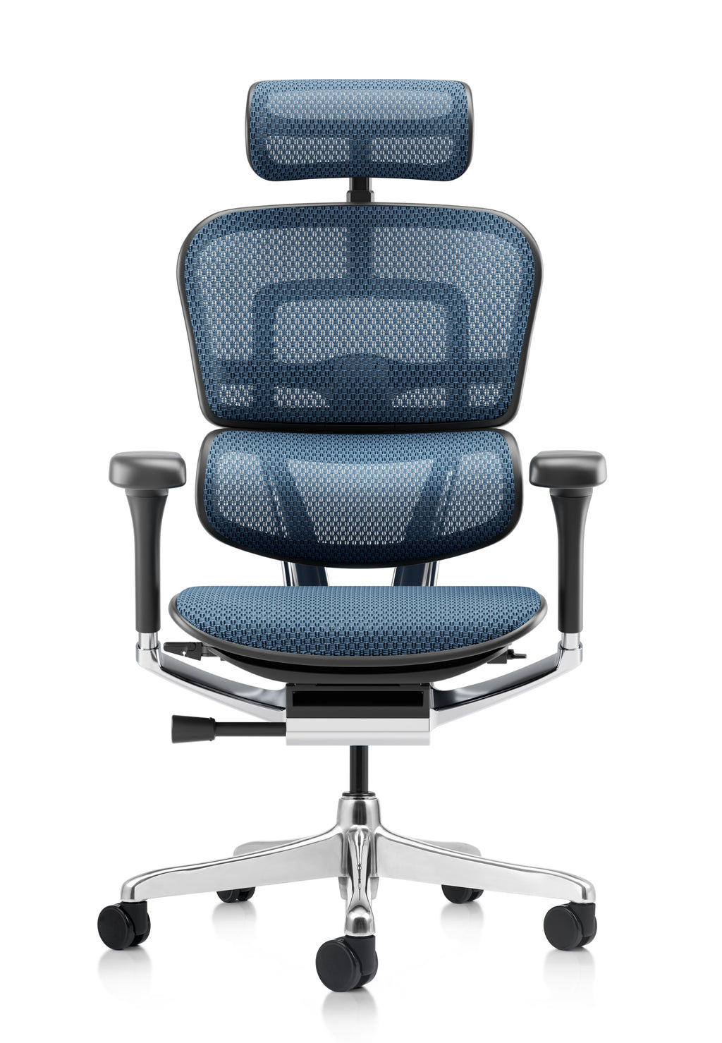 Ergohuman Elite G2 Blue Mesh, Black Frame