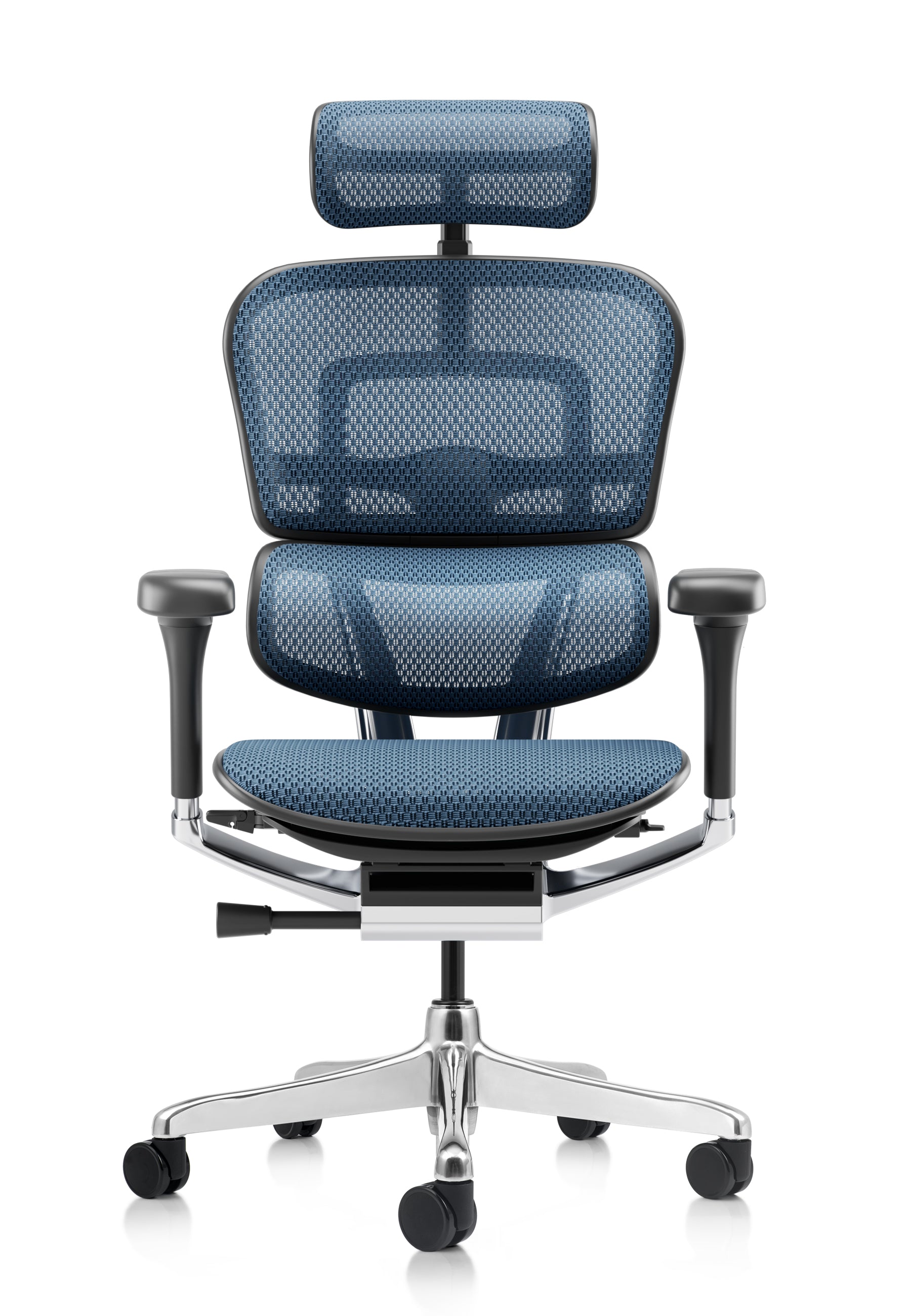 Ergohuman Elite G2 Blue Mesh, Black Frame