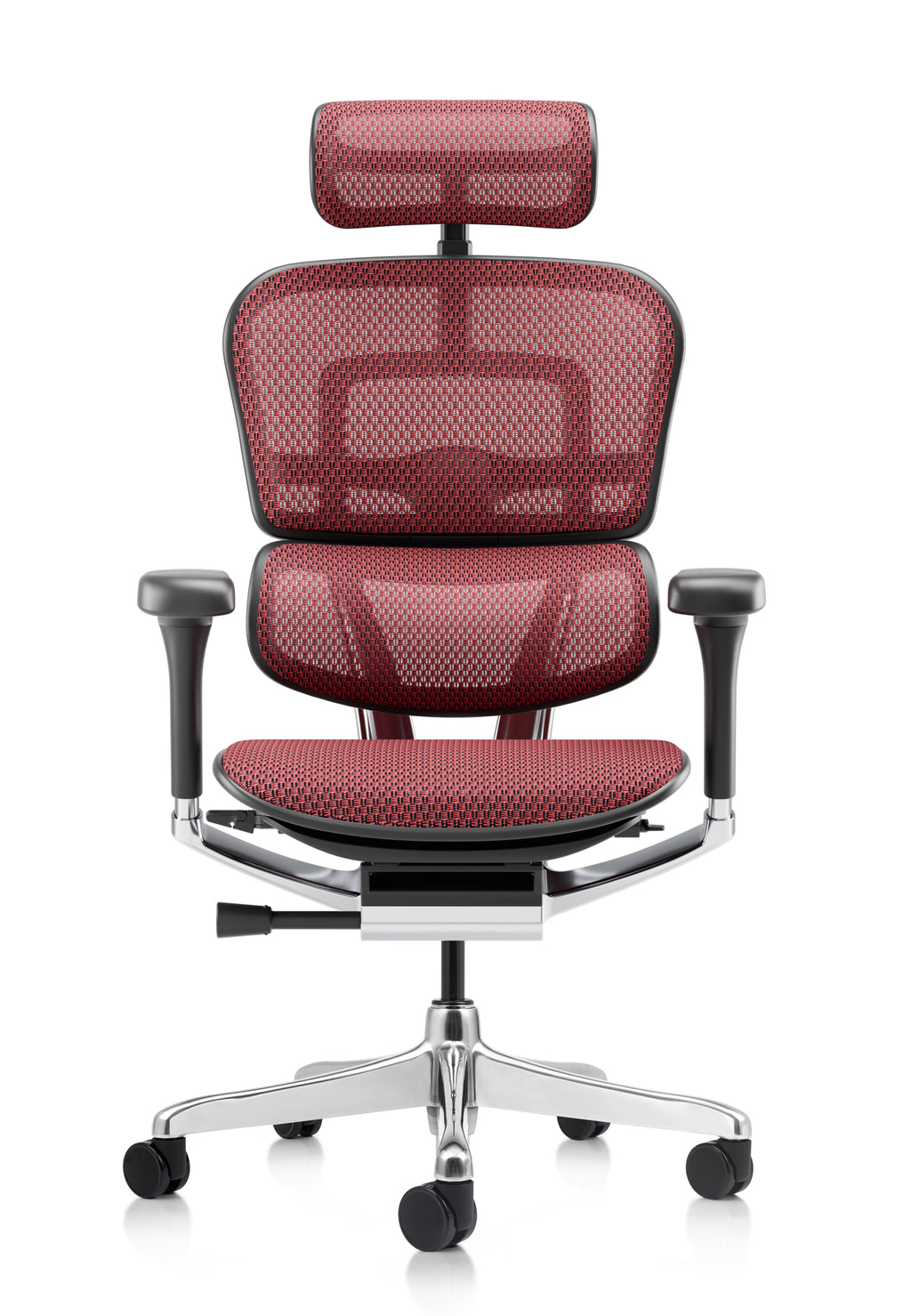 Ergohuman Elite G2 Red Mesh, Black Frame