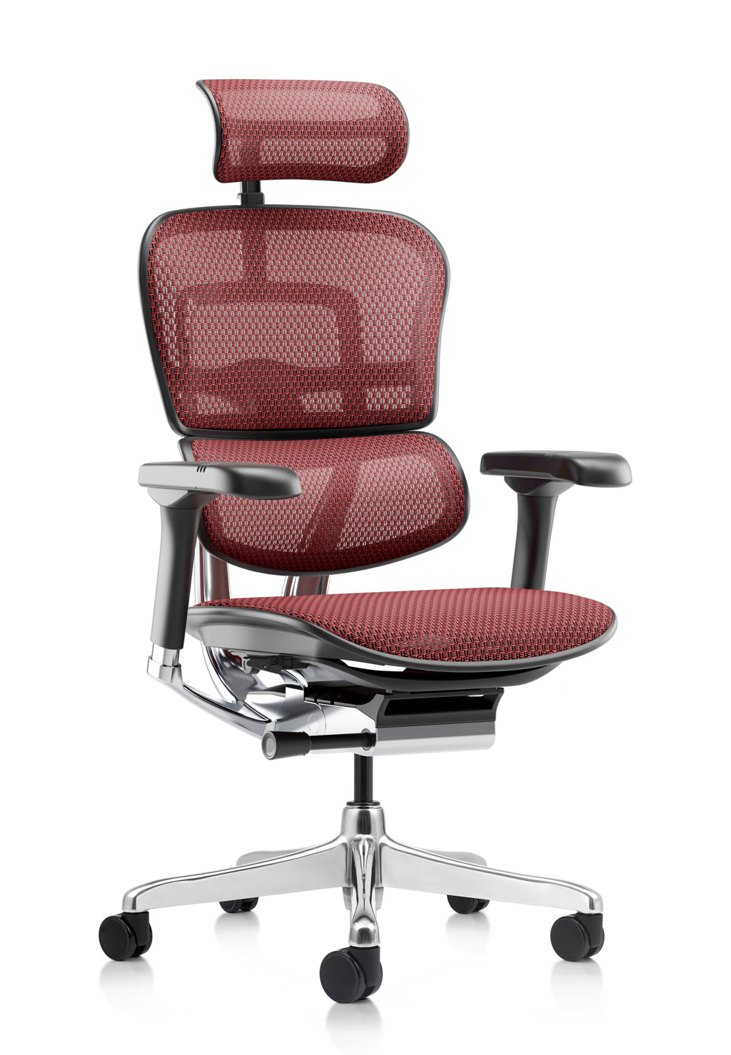 Ergohuman Elite G2 Red Mesh, Black Frame
