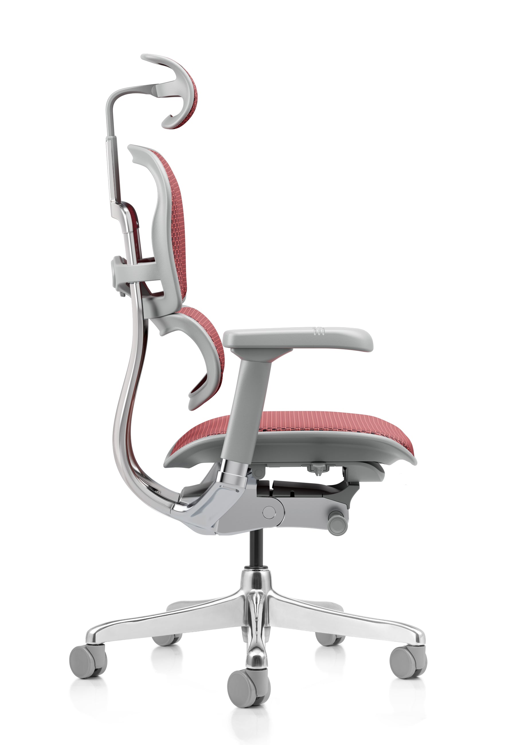 Ergohuman Elite G2 Red Mesh Grey Frame