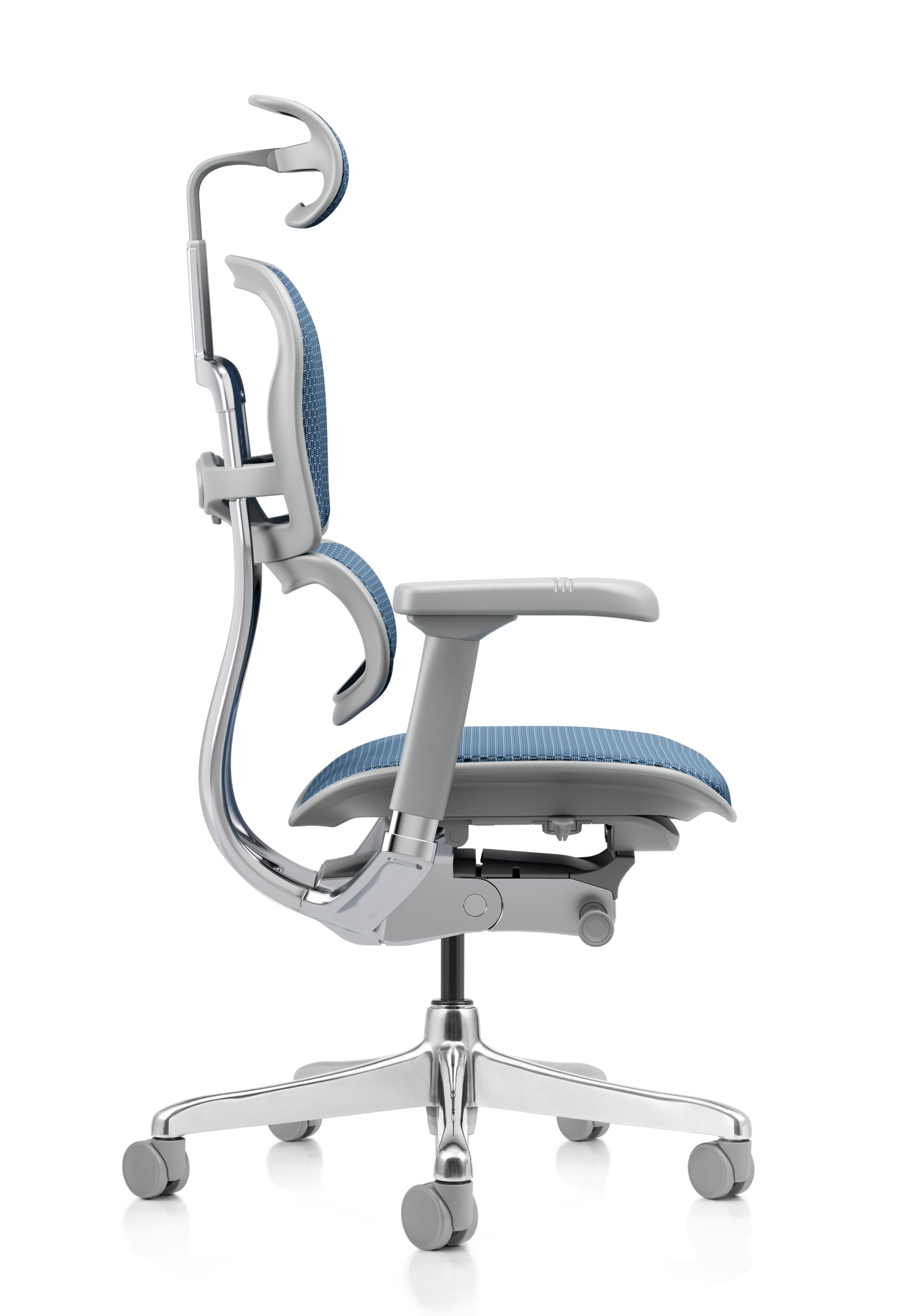 Ergohuman Elite G2 Blue Mesh Grey Frame