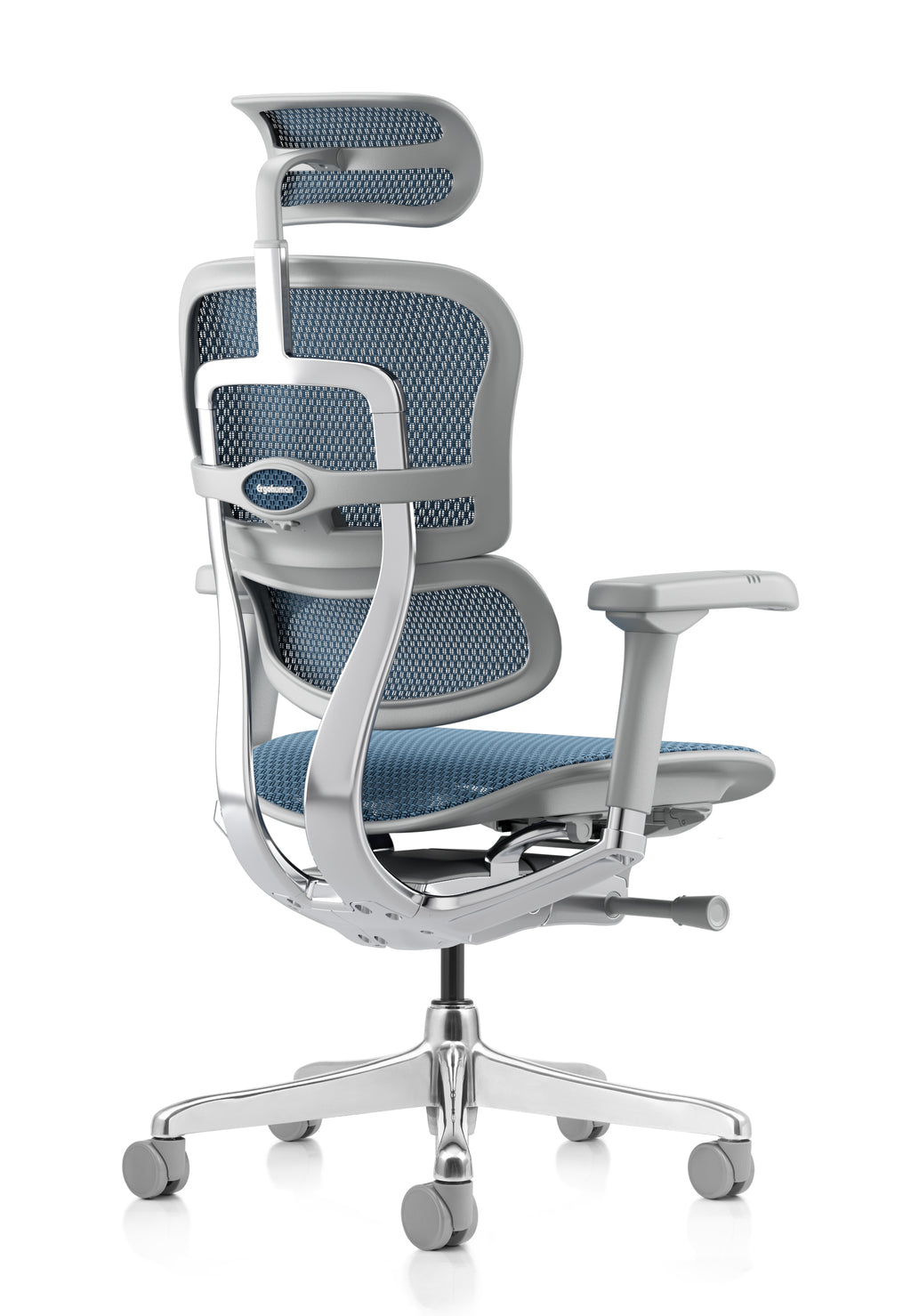 Ergohuman Elite G2 Blue Mesh Grey Frame