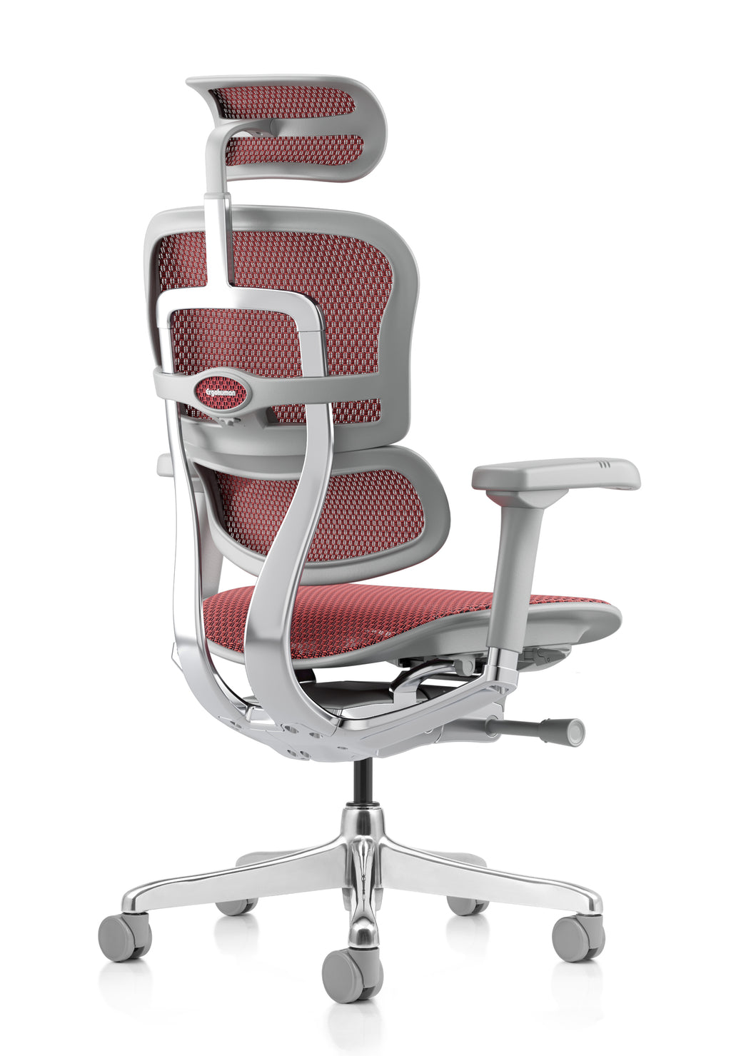 Ergohuman Elite G2 Red Mesh Grey Frame