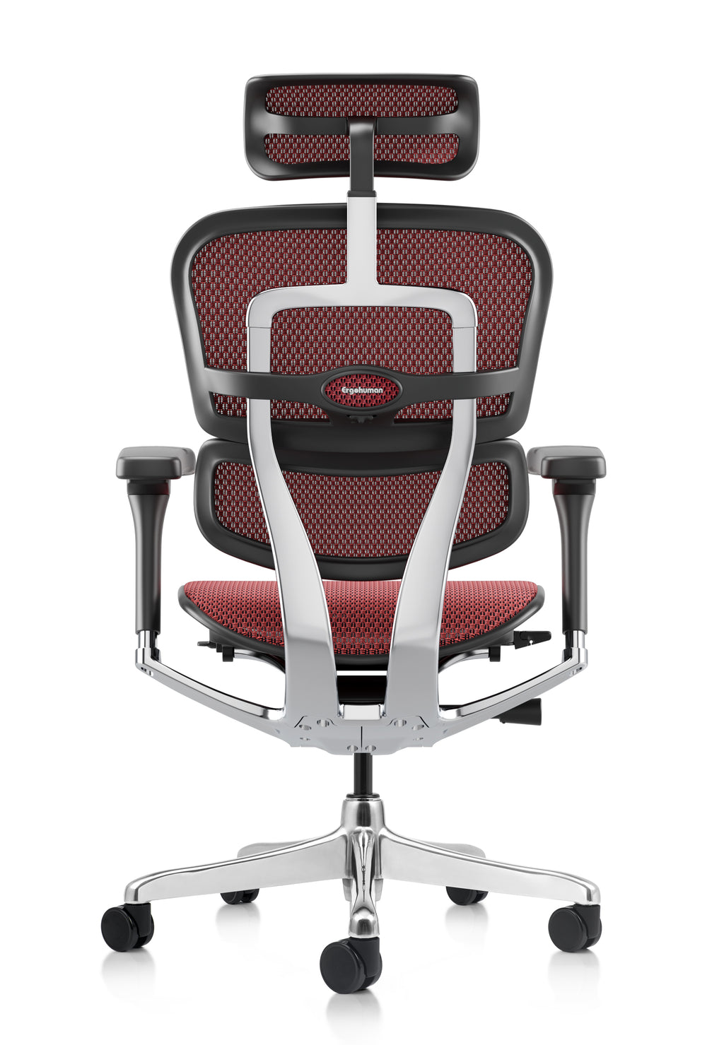 Ergohuman Elite G2 Red Mesh, Black Frame