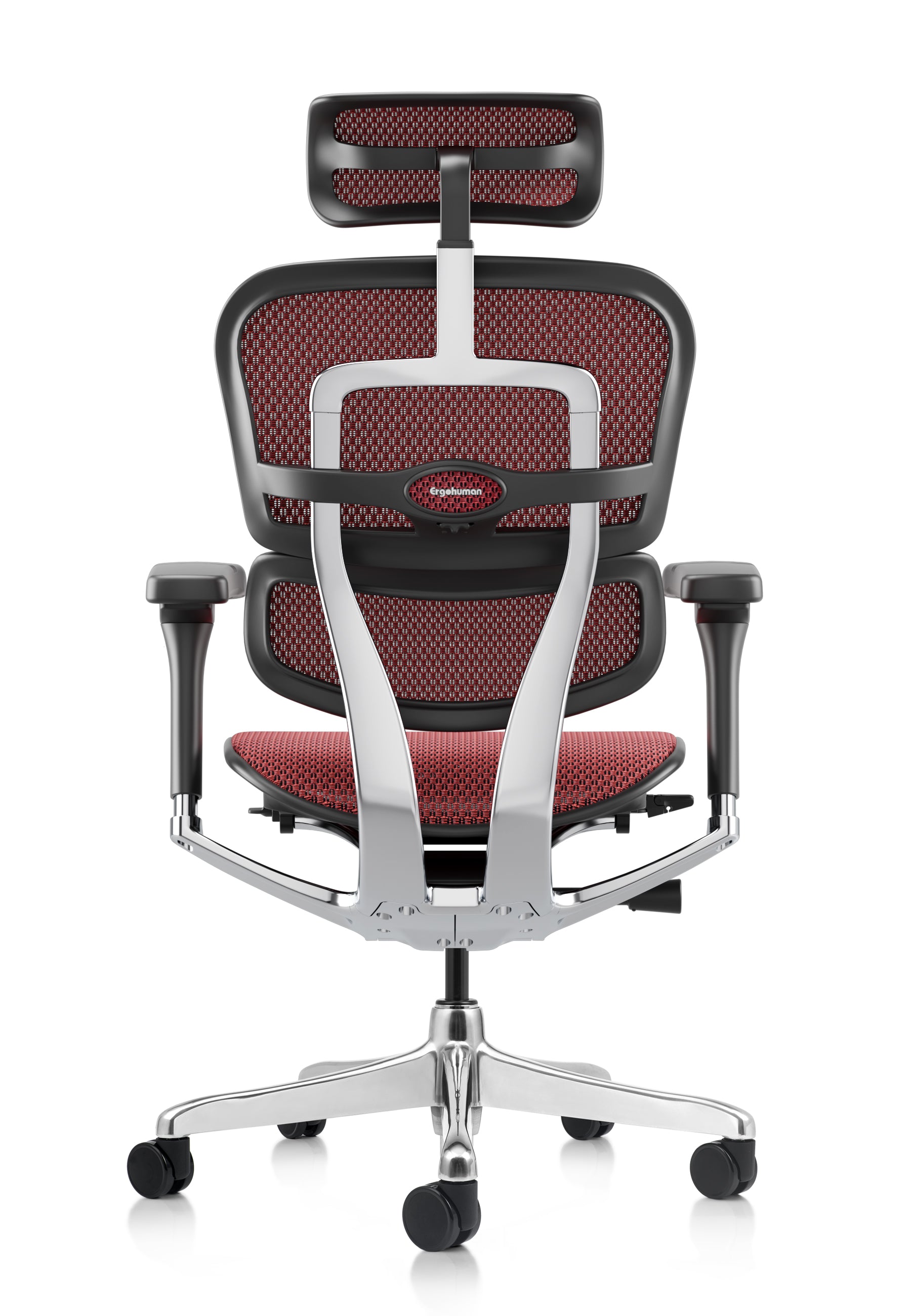 Ergohuman Elite G2 Red Mesh, Black Frame