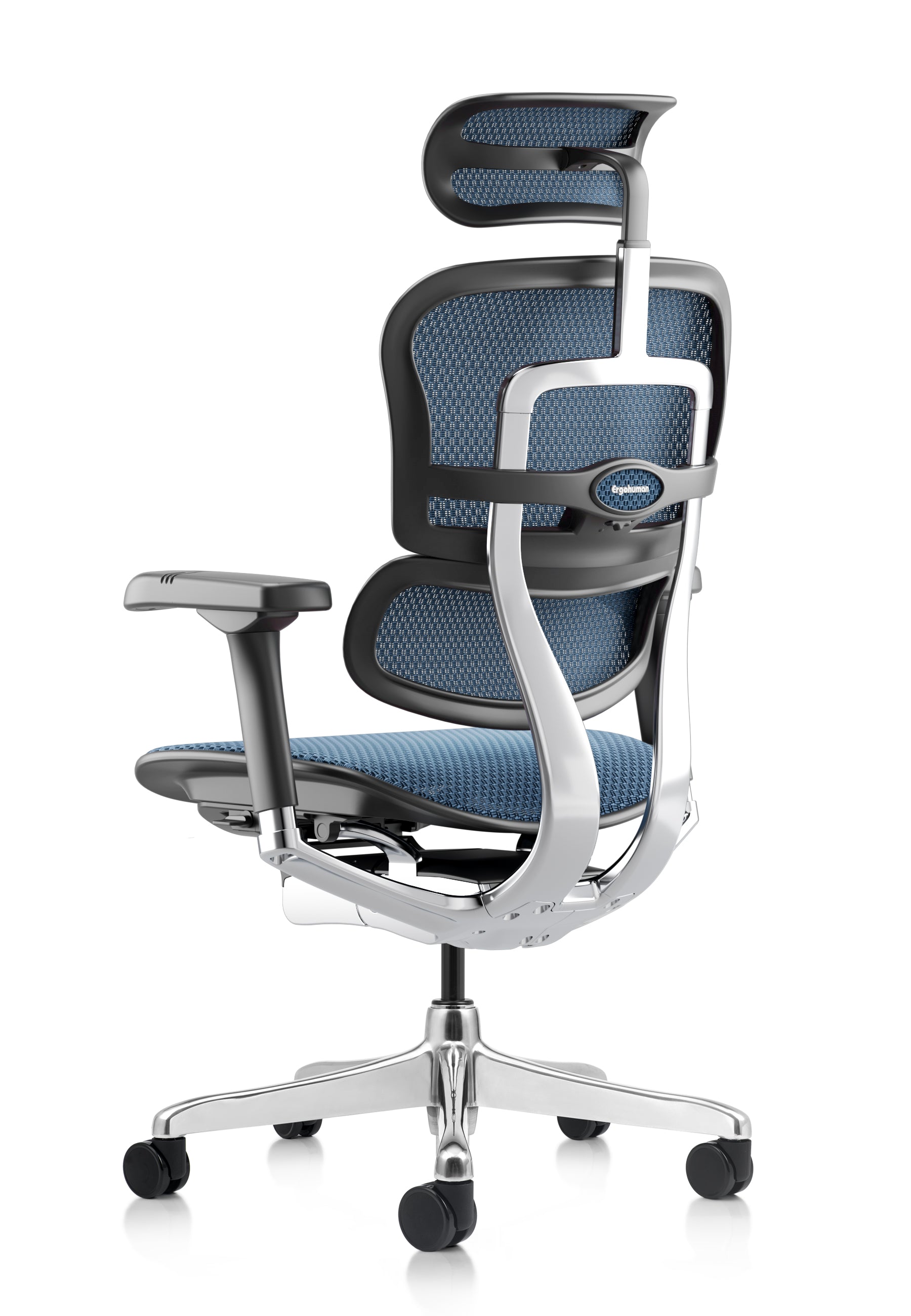 Ergohuman Elite G2 Blue Mesh, Black Frame