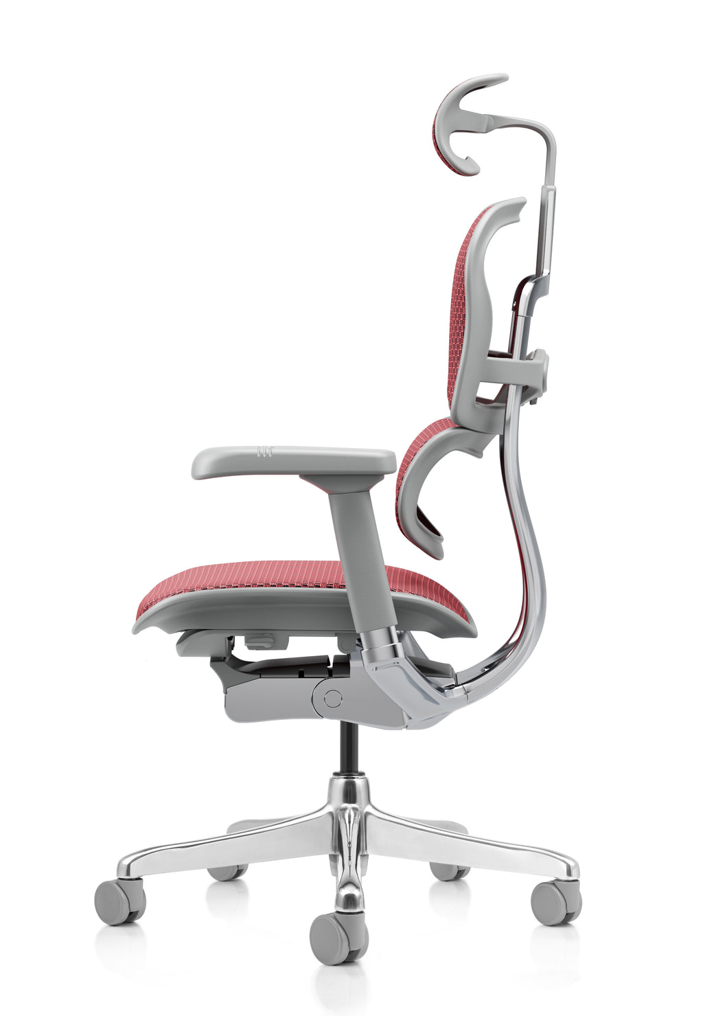 Ergohuman Elite G2 Red Mesh Grey Frame