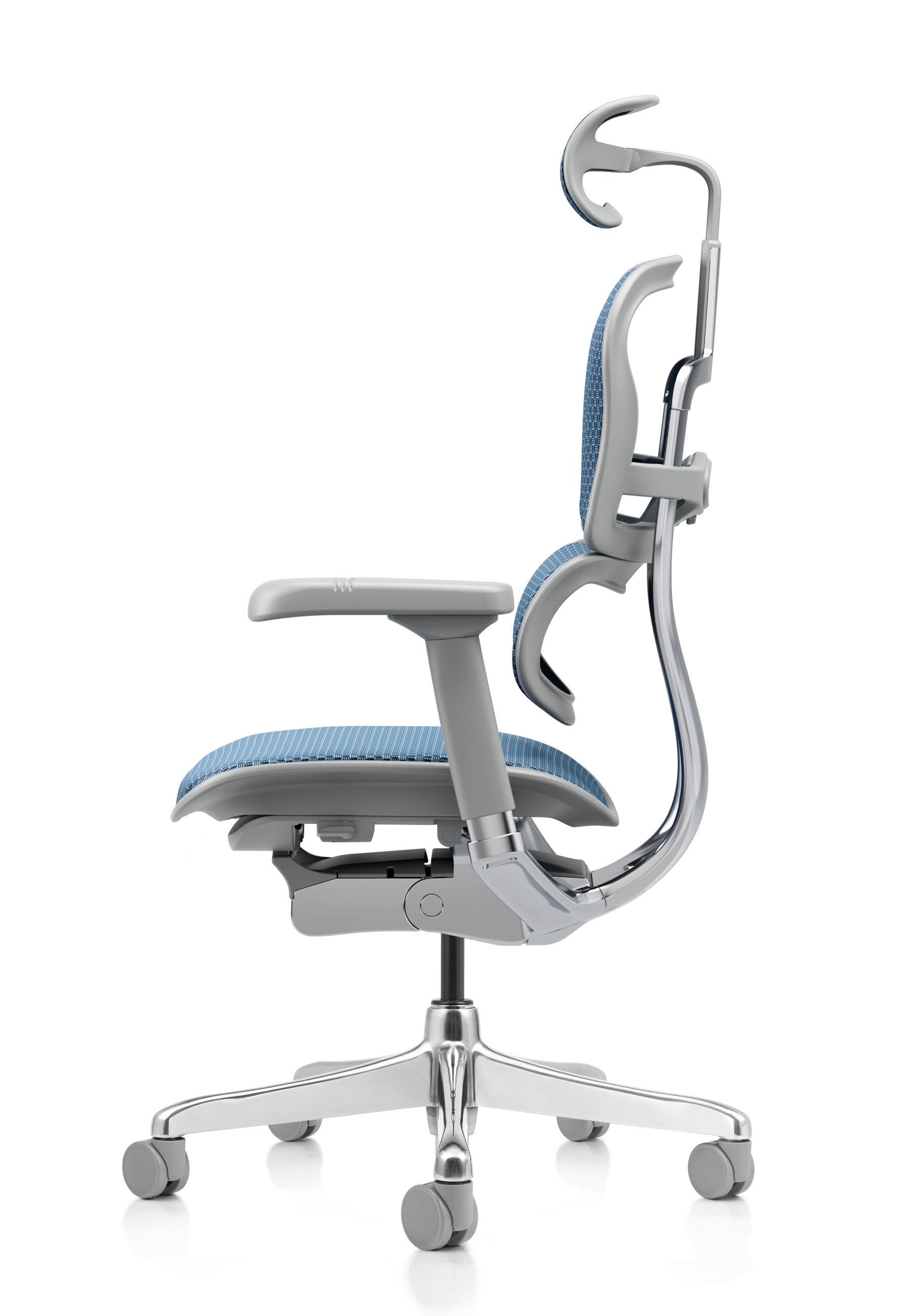 Ergohuman Elite G2 Blue Mesh Grey Frame