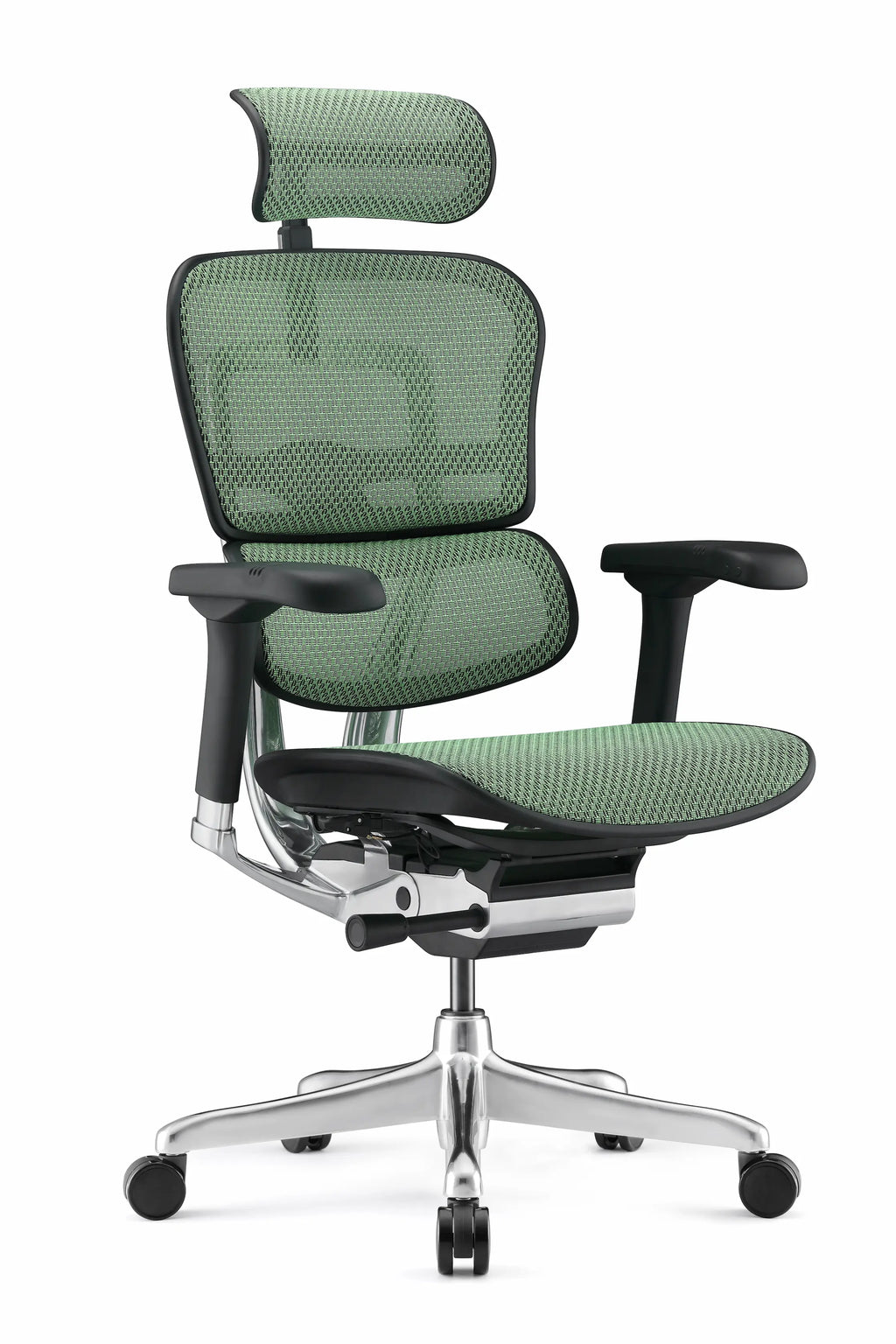 Ergohuman Elite G2 Green Mesh, Black Frame