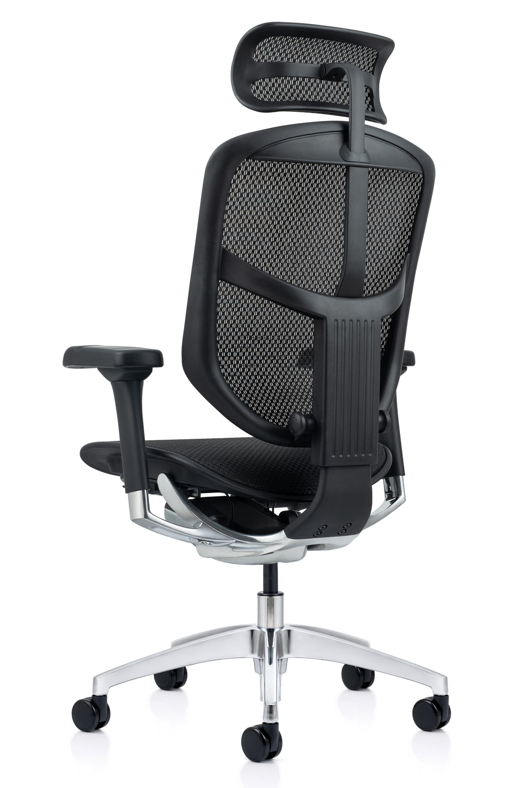Relieve neck tension instantly using the Enjoy Elite G2’s multi-directional ergonomic headrest, fully adjustable for height and angle to fit users of all sizes