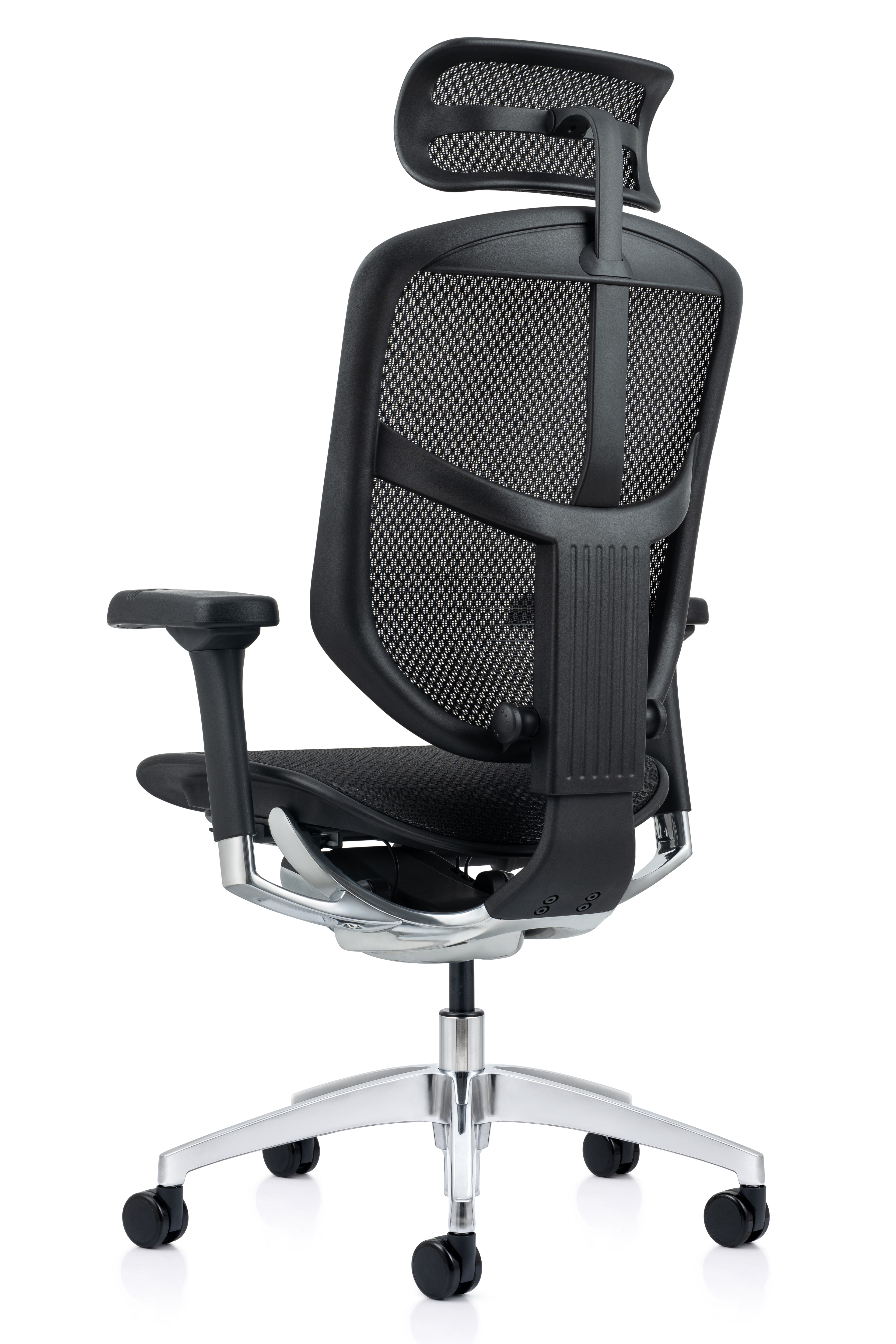 Relieve neck tension instantly using the Enjoy Elite G2’s multi-directional ergonomic headrest, fully adjustable for height and angle to fit users of all sizes