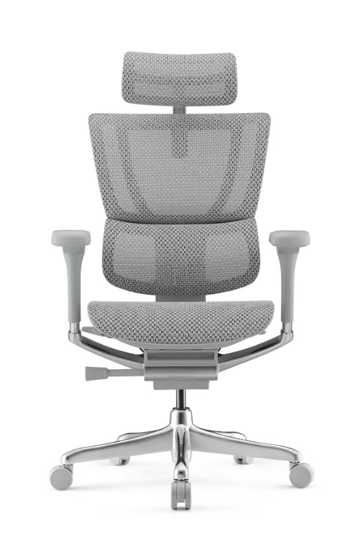 Brighten your modern workspace with the Grey Mesh Mirus Elite G2, offering a sleek, contemporary aesthetic without compromising on heavy-duty ergonomic performance