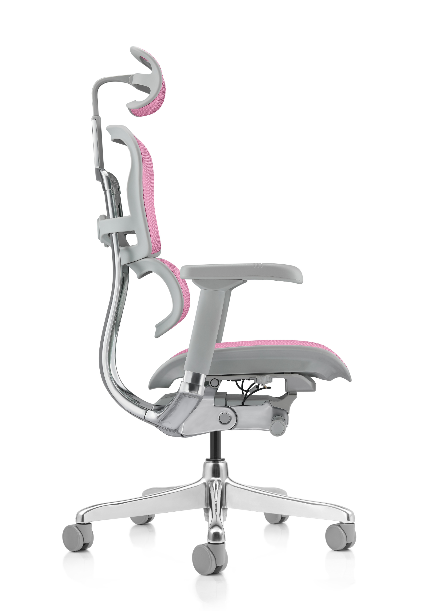 Ergohuman Elite G2 Pink Mesh Grey Frame