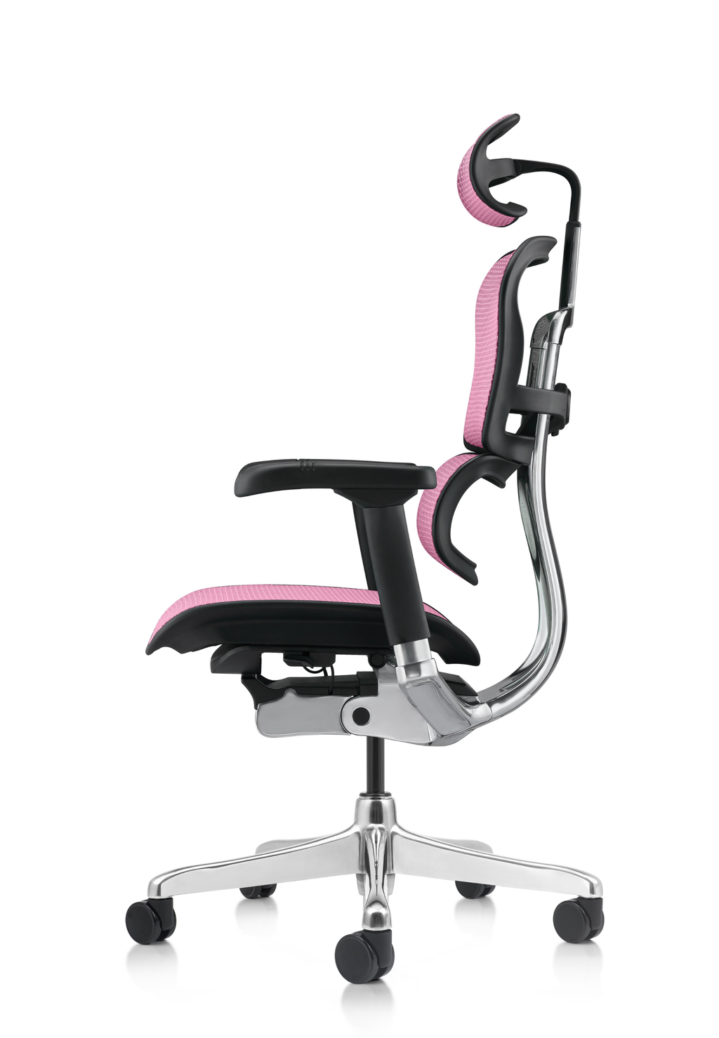 Ergohuman Elite G2 Pink Mesh Black Frame