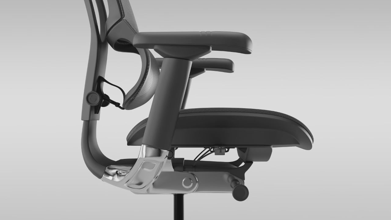 Video showing the Back and Lumbar Adjustments of the Mirus Elite G2 